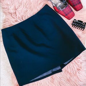 BURNS Black vintage 90s mini skirt size 6